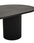Benjamin Ripple Oval Dining Table - HartCo. Home & Body