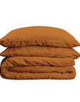 French Linen Quilt Cover | Clay