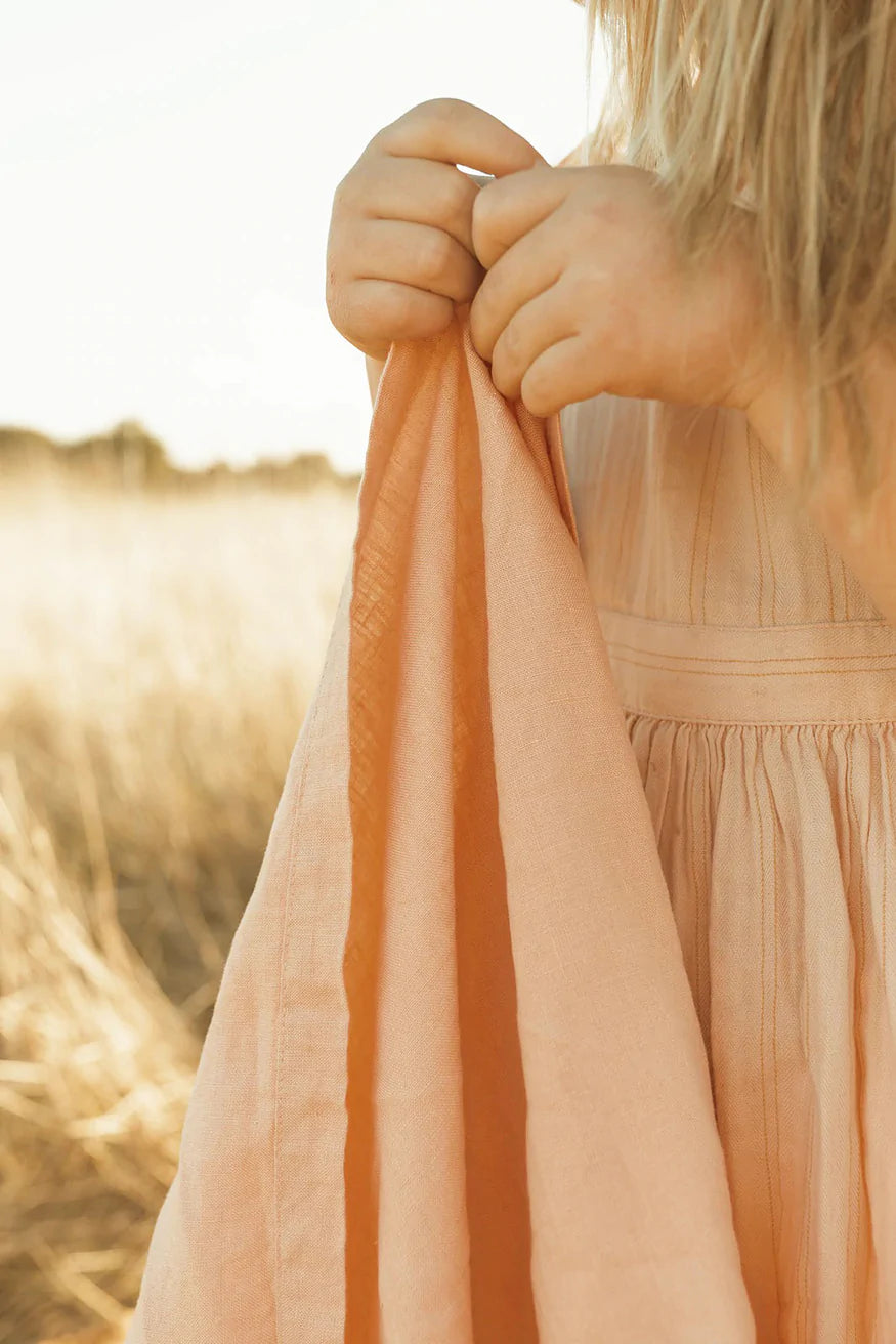 French linen swaddle HartCo. Home & Body