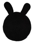 Black Bunny Snuggle Cushion - HartCo. Home & Body