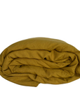 French Linen Quilt Cover | Mustard