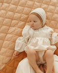 Quilted Linen Playmat | Oat