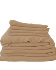French Linen Fitted Sheet | Oat