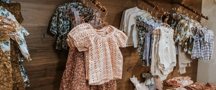Collection of gorgeous kids fashion pieces from clothing, shoes and accessories