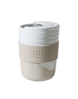 White Speckle 350ml Travel Mug / The Wanderer