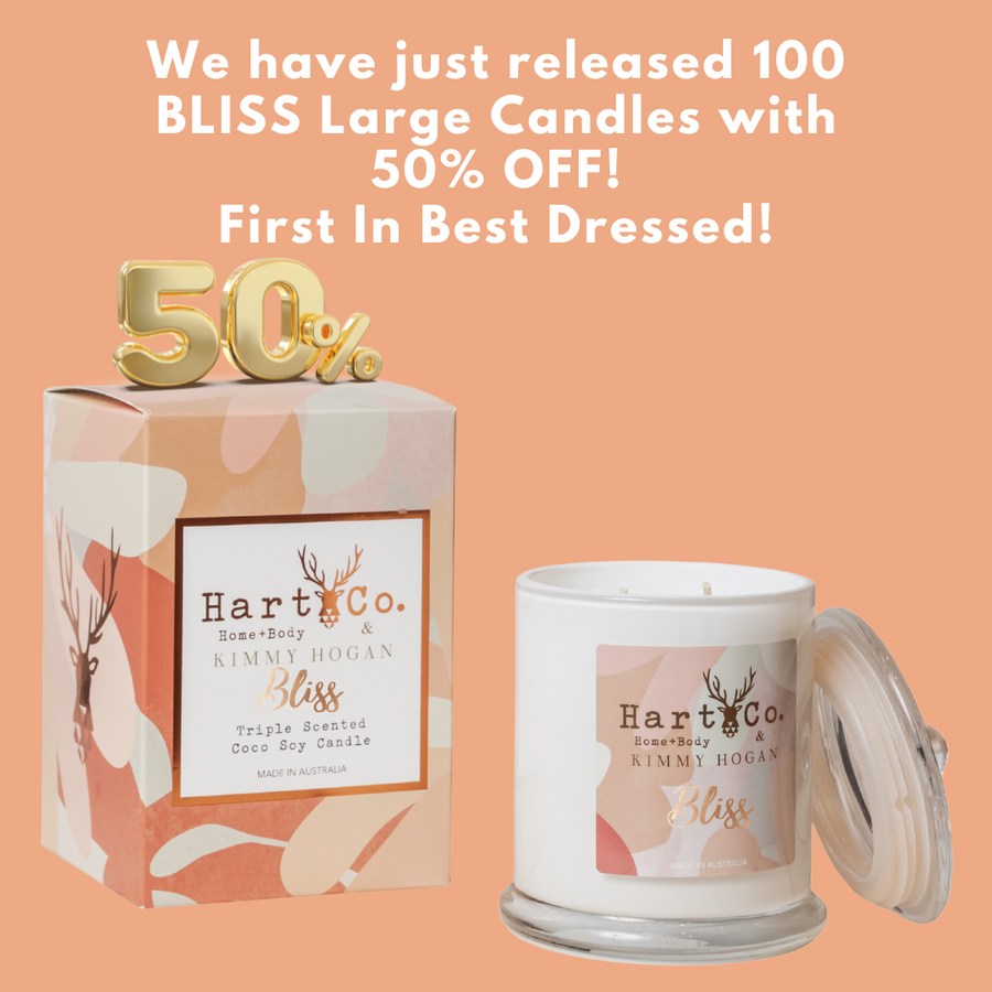 Bliss Large Candle 40% OFF