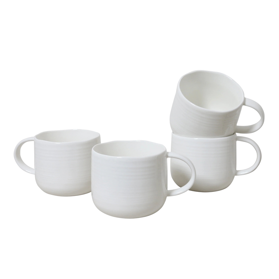 Set of 4 Mugs / At Home