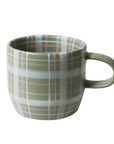 Sage & Blush Check Mug / Cat's Pyjamas - Single Mug