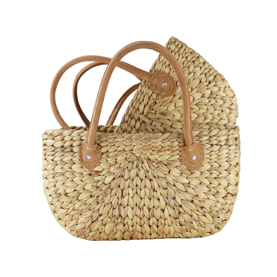 Harvest Baskets Set of 2 / Suede