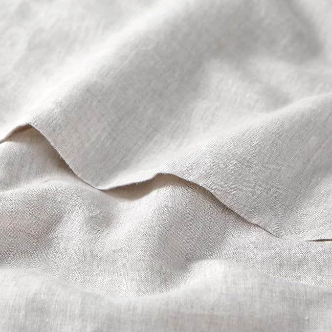 French Linen Flat Sheet / Stone