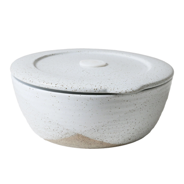 White Speckle 1 Litre Container / The Wanderer