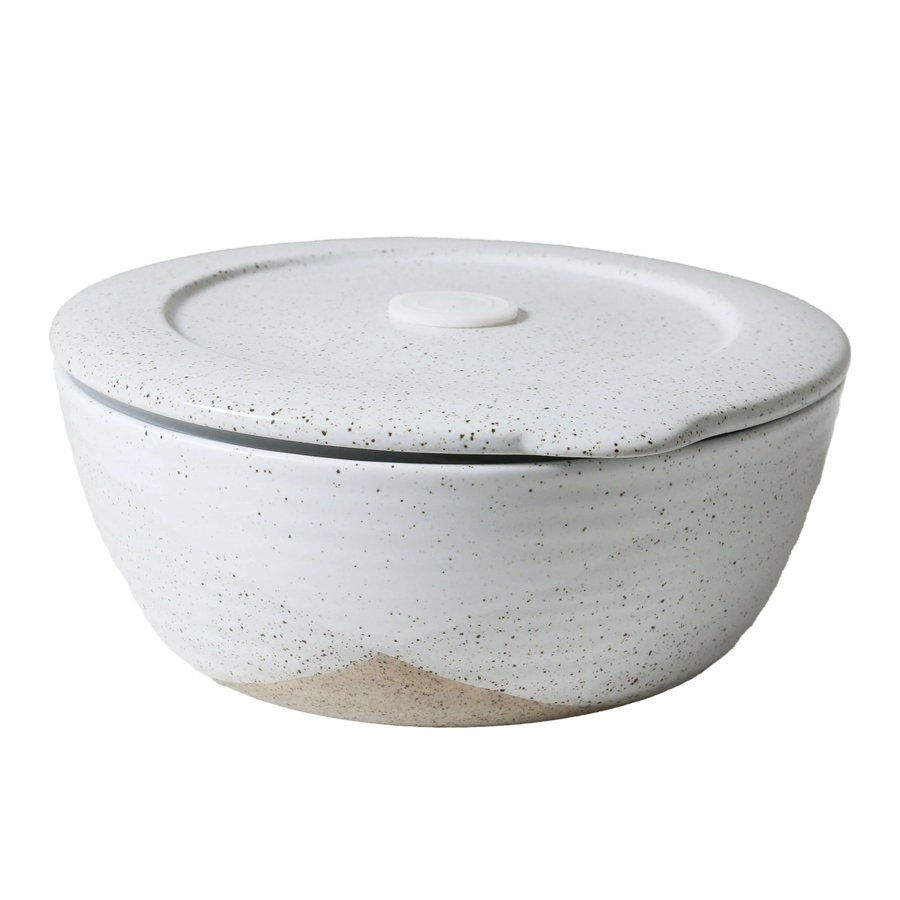 White Speckle 1 Litre Container / The Wanderer