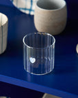 Haven Glass Tumbler / Heart