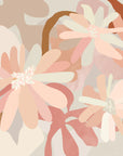 Flowerbed I Square Canvas