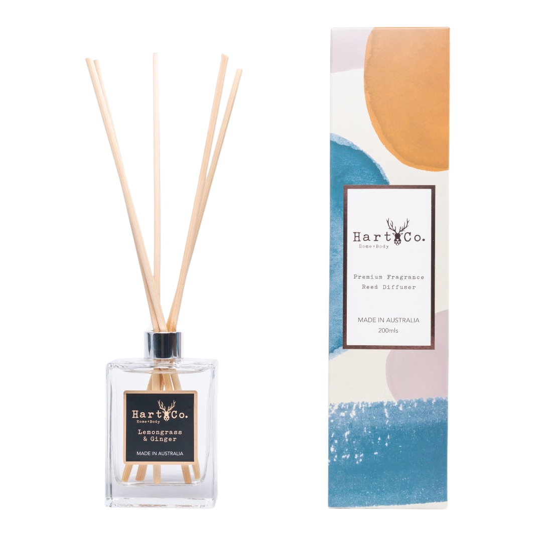 Lemongrass And Ginger Reed Diffuser Hartco Home And Body 0064