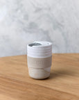White Speckle 350ml Travel Mug / The Wanderer