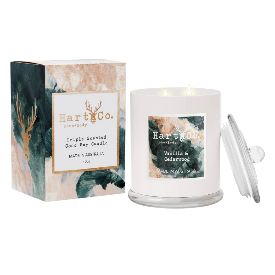 Vanilla Cedarwood & Vanilla Large Candle 40% OFF