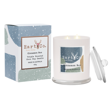 Cinnamon Bun Large Scented Candle 40% OFF