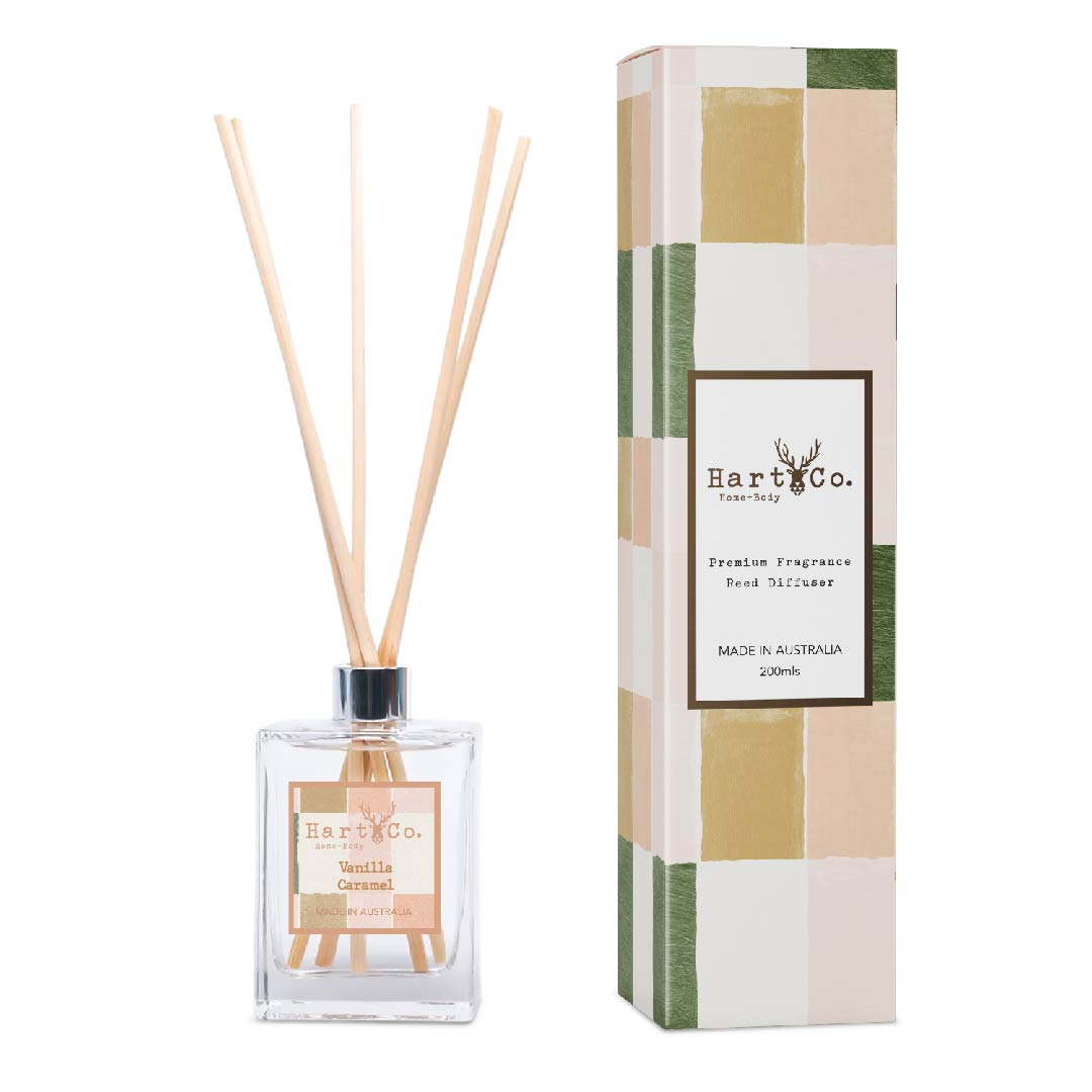 Vanilla Caramel Reed Diffuser – HartCo. Home & Body
