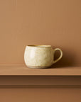Mineral Mugs Set of 4 / White Opal