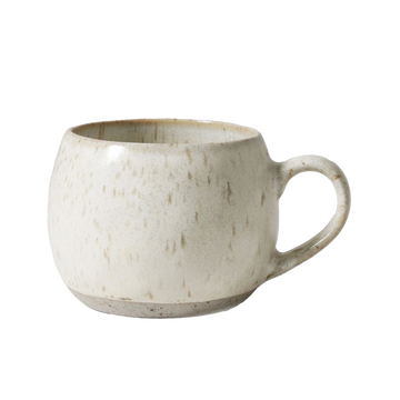 Mineral Mugs Set of 4 / White Opal
