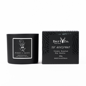 Black Vessel~ Bergamot & Mandarin Scented Candle 40% OFF