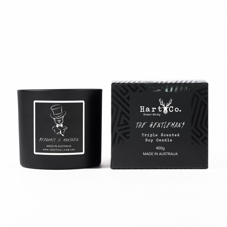 Black Vessel~ Bergamot & Mandarin Scented Candle 40% OFF