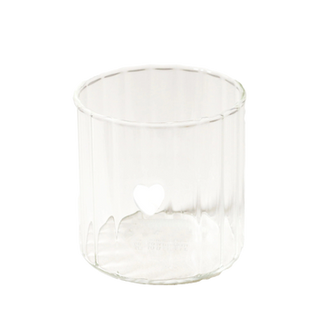 Haven Glass Tumbler / Heart