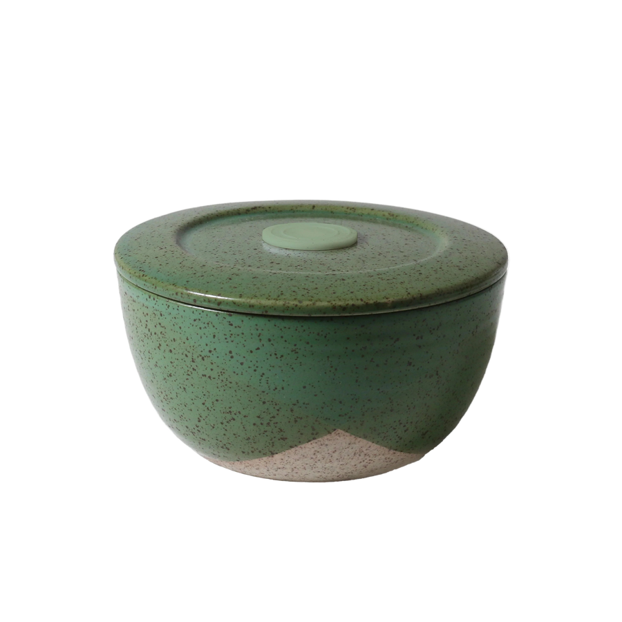 Green Set of 2 360ml Containers / The Wanderer