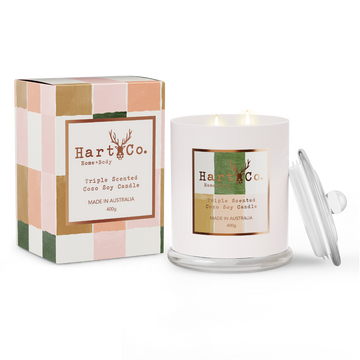 40% OFF Sandalwood & Vanilla Large Scented Candle