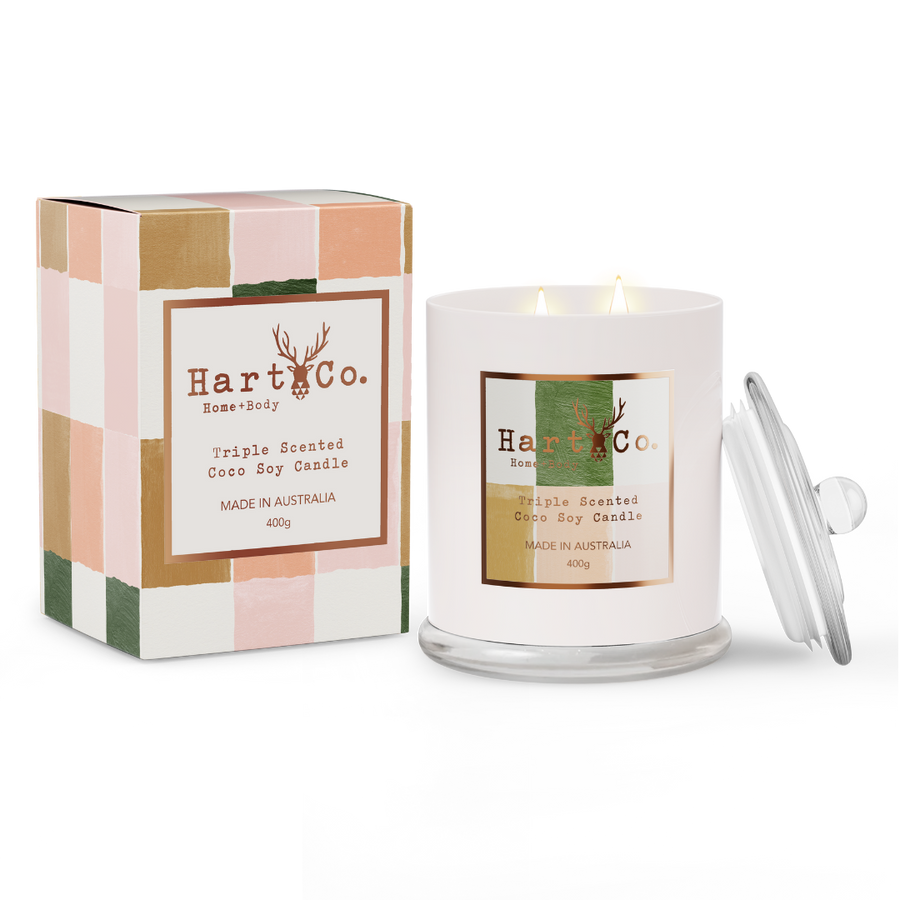 40% OFF Sandalwood & Vanilla Large Scented Candle