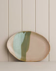 Oval Platter / Green Tate