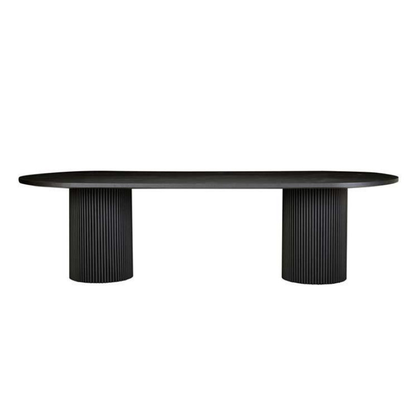 Benjamin Ripple Oval Dining Table - HartCo. Home & Body