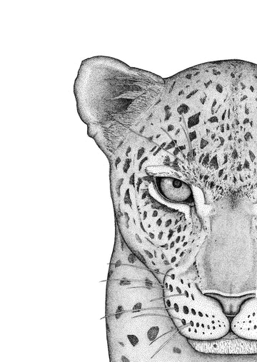 Luca The Leopard - Left - HartCo. Home & Body