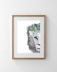 Leo The Lion With Foliage Crown - HartCo. Home & Body