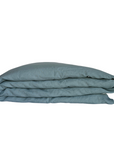 French Linen Fitted Sheet | Seafoam