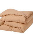Linen Quilt Cover - Cashew