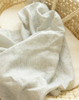 French linen swaddle