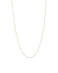 Solid Fine Chain - 14K Gold (16-18")